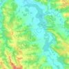 Carte topographique Ayzieu, altitude, relief