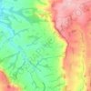 Carte topographique Stoke Bliss, altitude, relief
