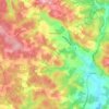 Carte topographique Marminiac, altitude, relief