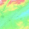Carte topographique Imider, altitude, relief