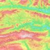 Carte topographique 06910, altitude, relief