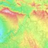 Carte topographique 84390, altitude, relief