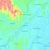 Carte topographique Analavory, altitude, relief