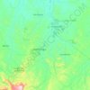 Carte topographique Rio Jamari, altitude, relief