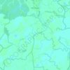 Carte topographique San Roque, altitude, relief