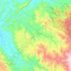 Carte topographique Ramena, altitude, relief