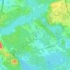Carte topographique Vuores, altitude, relief