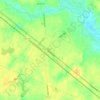 Carte topographique Disputanta, altitude, relief