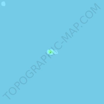Carte topographique Îles de Boynes, altitude, relief