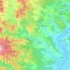 Carte topographique Aiud, altitude, relief