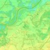 Carte topographique 77836, altitude, relief