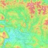 Carte topographique Ibarrak / Valles, altitude, relief