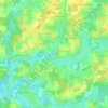 Carte topographique Ratte, altitude, relief