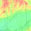 Carte topographique Cedar Creek Township, altitude, relief
