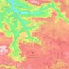 Carte topographique 12330, altitude, relief