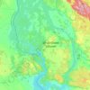 Carte topographique L'Île-du-Grand-Calumet, altitude, relief
