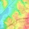Carte topographique Forest Heights, altitude, relief