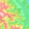 Carte topographique Δημοτική Ενότητα Νεβρόπολης Αγράφων, altitude, relief
