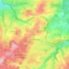 Carte topographique Lapeyrouse, altitude, relief