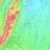 Carte topographique 65490, altitude, relief