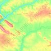 Carte topographique Pescueza, altitude, relief