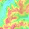 Carte topographique Bellesserre, altitude, relief