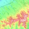 Carte topographique Peyrole, altitude, relief