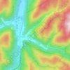 Carte topographique Valley Head, altitude, relief