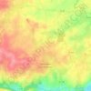 Carte topographique Saint-Mars-sur-Colmont, altitude, relief