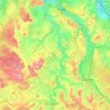 Carte topographique Saintois, altitude, relief