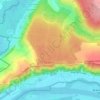 Carte topographique 95780, altitude, relief