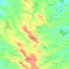Carte topographique Puycasquier, altitude, relief