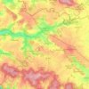 Carte topographique 95420, altitude, relief