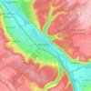 Carte topographique 27200, altitude, relief