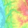 Carte topographique Cours, altitude, relief