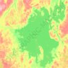 Carte topographique ᑐᓕᒫᓗᒡᔪᐊᖅ Dubawnt Lake, altitude, relief