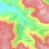 Carte topographique Pourcy, altitude, relief