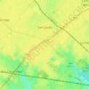 Carte topographique San Justo, altitude, relief