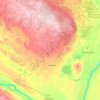 Carte topographique Mosquito, Grizzly Bear's Head, Lean Man TLE 1, altitude, relief