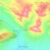 Carte topographique Rahbat, altitude, relief
