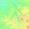 Carte topographique Goiatins, altitude, relief