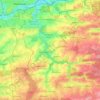 Carte topographique Solre, altitude, relief
