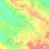 Carte topographique San Miguel River, altitude, relief