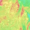 Carte topographique Nitoukou, altitude, relief