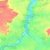 Carte topographique Briarres-sur-Essonne, altitude, relief