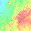 Carte topographique Sincelejo, altitude, relief