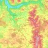 Carte topographique 91355, altitude, relief