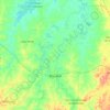 Carte topographique Bacabal, altitude, relief