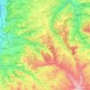 Carte topographique Vuren, altitude, relief