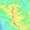 Carte topographique 17220, altitude, relief